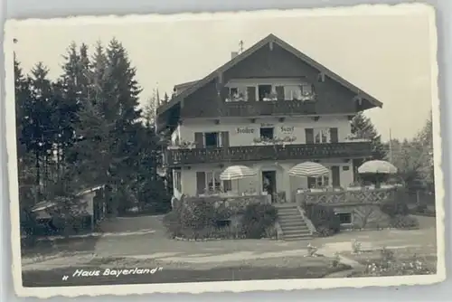 Bad Wiessee Bad Wiessee Haus Bayerland ungelaufen ca. 1930 / Bad Wiessee /Miesbach LKR