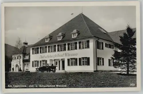 Bad Wiessee Bad Wiessee Bad ungelaufen ca. 1930 / Bad Wiessee /Miesbach LKR