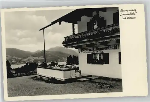 Bad Wiessee Gasthof Sonnenbichl x 1954