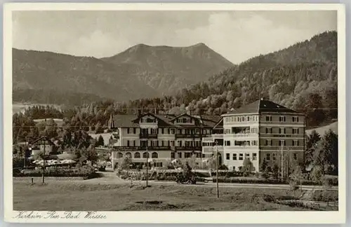 Bad Wiessee Bad Wiessee Kurheim Rex ungelaufen ca. 1920 / Bad Wiessee /Miesbach LKR