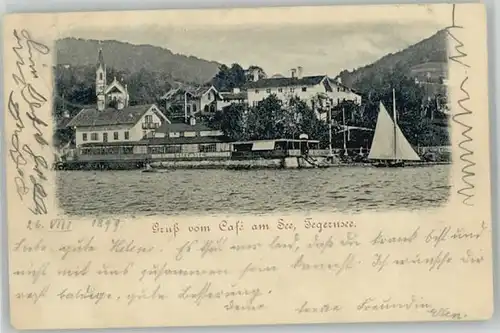 Tegernsee Cafe am See x 1899