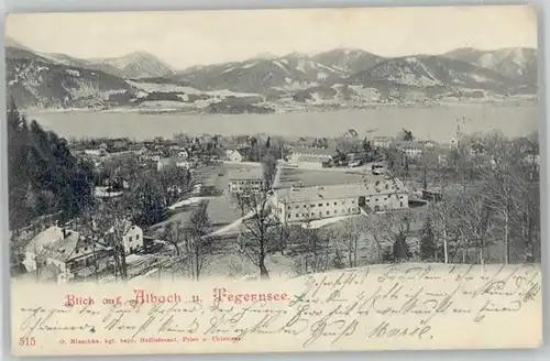 Tegernsee Albach x 1902