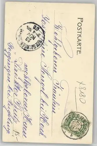 Tegernsee Neureut Rodelbahn x 1905