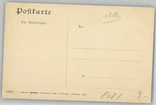 Tegernsee Tegernsee Sengerschloss ungelaufen ca. 1910 / Tegernsee /Miesbach LKR