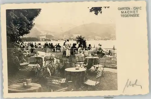 Tegernsee Cafe Machet x 1933
