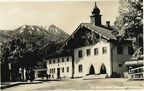 Bad Wiessee Rathaus o 1935