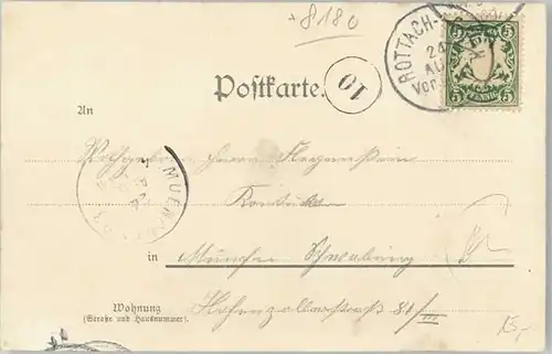 Tegernsee Tracht x 1900