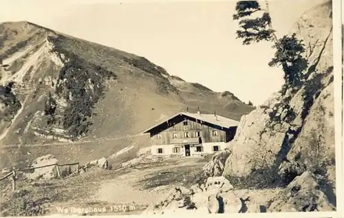 Tegernsee Wallberg Unterkunftshaus x 1933