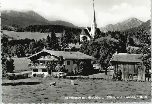 Bad Wiessee Bad Wiessee  ungelaufen ca. 1965 / Bad Wiessee /Miesbach LKR