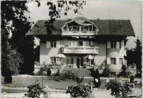 Bad Wiessee Bad Wiessee Kurheim Edelweiss ungelaufen ca. 1955 / Bad Wiessee /Miesbach LKR