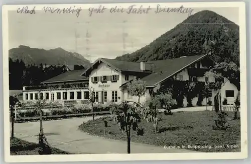 Ruhpolding Kurhaus x 1952