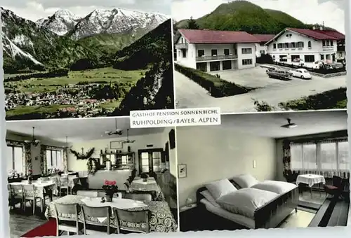 wd79045 Ruhpolding Ruhpolding Gasthof Sonnenbichl Kategorie. Ruhpolding Alte Ansichtskarten