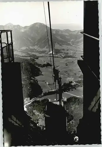 Ruhpolding Bergstation o 1956