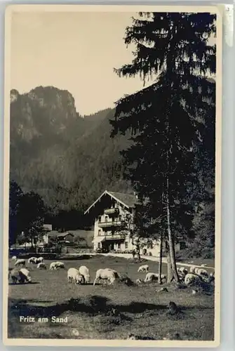 Ruhpolding [Stempelabschlag] Fritz am Sand x 1935