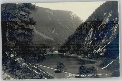 Ruhpolding Ruhpolding [Fotograf Hans Gerl] Seehaus Foerchensee ungelaufen ca. 1910 / Ruhpolding /Traunstein LKR