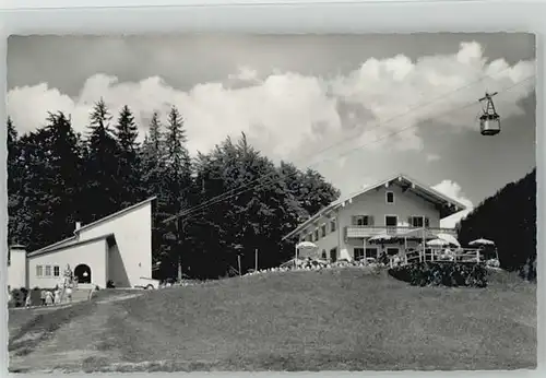 Ruhpolding Ruhpolding Rauschbergbahn ungelaufen ca. 1955 / Ruhpolding /Traunstein LKR