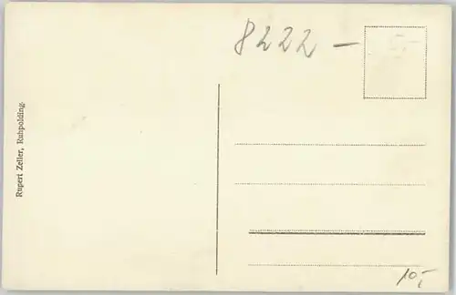 Ruhpolding Ruhpolding [Rupert Zeller] Weidsee ungelaufen ca. 1910 / Ruhpolding /Traunstein LKR