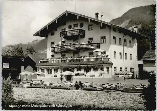wd79512 Ruhpolding Ruhpolding Gasthaus Maiergschwendt x 1960 Kategorie. Ruhpolding Alte Ansichtskarten