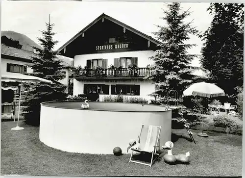 Ruhpolding Sporthaus Wagner o 1971