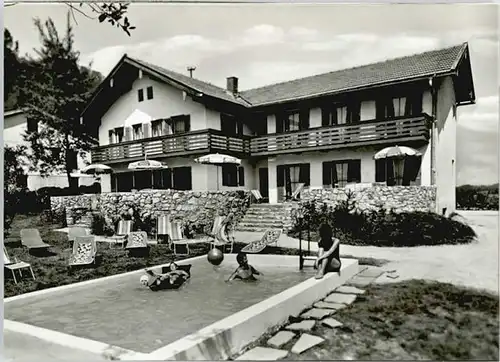 Ruhpolding Fremdenheim Haus Woernle o 1969