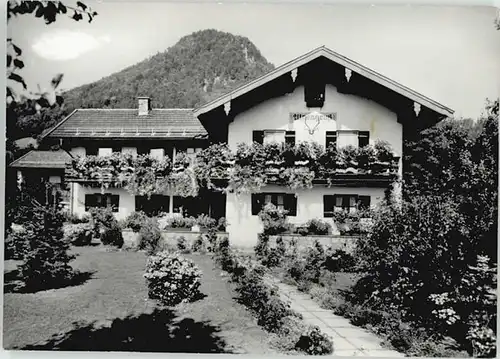 Ruhpolding Ruhpolding [Stempel Franz Reindl] Haus Alpengruss ungelaufen ca. 1965 / Ruhpolding /Traunstein LKR