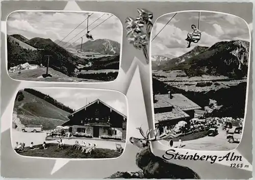 Ruhpolding Ruhpolding Steinberg-Alm ungelaufen ca. 1965 / Ruhpolding /Traunstein LKR