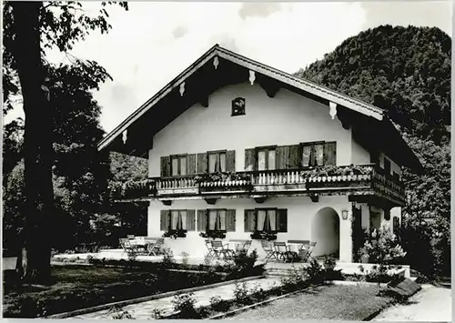 Ruhpolding Fremdenheim Landhaus Maria o 1969