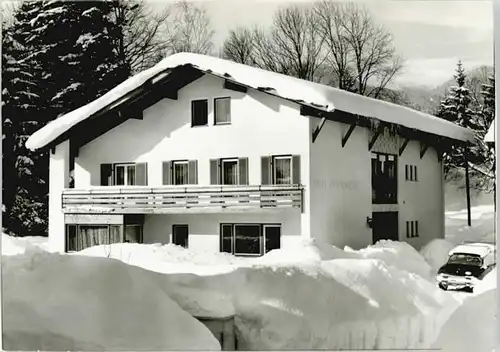 Ruhpolding Fremdenheim Haus Dennerlein o 1966