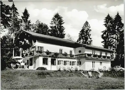 Ruhpolding Haus Kramer o 1971