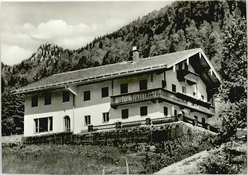 Ruhpolding Pension am Maerchenwald o 1966