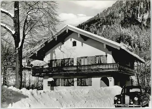 Ruhpolding Fremdenheim Landhaus Maria o 1968