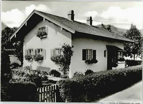 Ruhpolding Haus Burghartswiesen o 1968