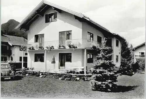 Ruhpolding Fremdenheim Haus Engel o 1968