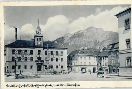 Bad Reichenhall Bad Reichenhall Posthausplatz ungelaufen ca. 1930 / Bad Reichenhall /Berchtesgadener Land LKR