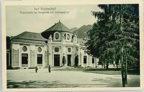 Bad Reichenhall Bad Reichenhall Wandelhalle ungelaufen ca. 1920 / Bad Reichenhall /Berchtesgadener Land LKR