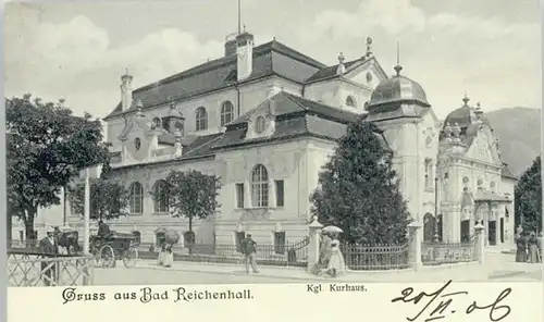 Bad Reichenhall Kurhaus x 1906