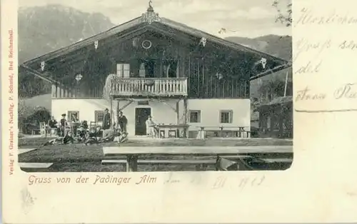 Bad Reichenhall Padinger Alm x 1903