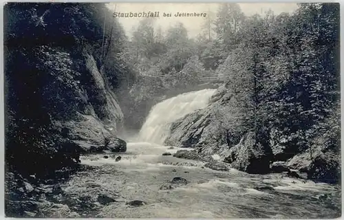 Bad Reichenhall [Stempelabschlag] Staubachfall Jettenberg x 1906