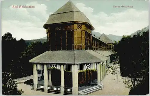 Bad Reichenhall Bad Reichenhall Gradierhaus ungelaufen ca. 1910 / Bad Reichenhall /Berchtesgadener Land LKR