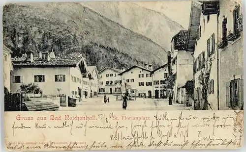 Bad Reichenhall St. Florianplatz x 1901