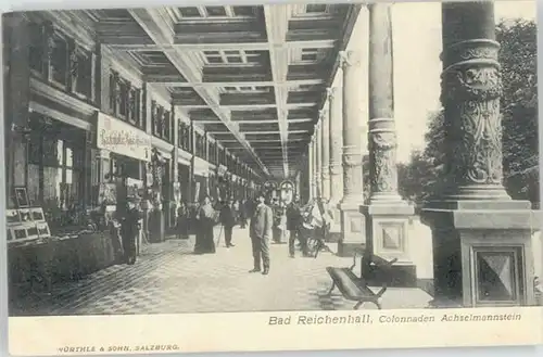 Bad Reichenhall Bad Reichenhall Kolonnaden ungelaufen ca. 1900 / Bad Reichenhall /Berchtesgadener Land LKR