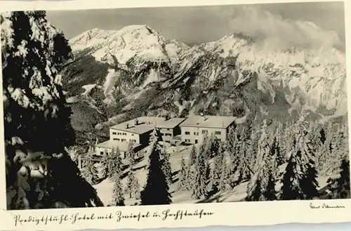 Bad Reichenhall Predigtstuhlhotel Zwiesel Hochstaufen x 1938