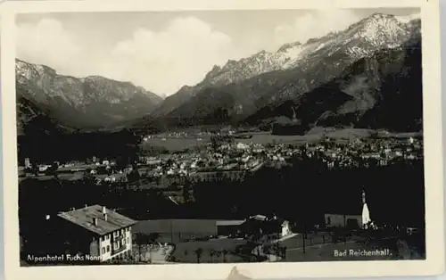 Bad Reichenhall Alpenhotel Fuchs Nonn x 1943