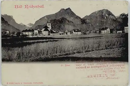 Bad Reichenhall Bad Reichenhall St. Zeno ungelaufen ca. 1910 / Bad Reichenhall /Berchtesgadener Land LKR