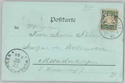 Bad Reichenhall Kolonnaden x 1898