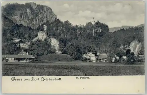 Bad Reichenhall Bad Reichenhall St. Pankraz ungelaufen ca. 1900 / Bad Reichenhall /Berchtesgadener Land LKR