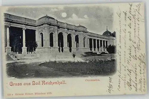 Bad Reichenhall Kolonnaden x 1913