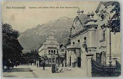 Bad Reichenhall Kurhaus Cafe Flora x 1912