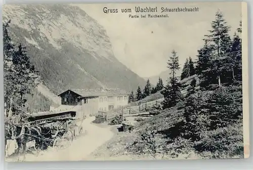 Bad Reichenhall Schwarzbachwacht x 1908