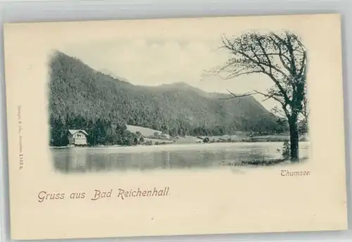 Bad Reichenhall Bad Reichenhall Thumsee ungelaufen ca. 1900 / Bad Reichenhall /Berchtesgadener Land LKR